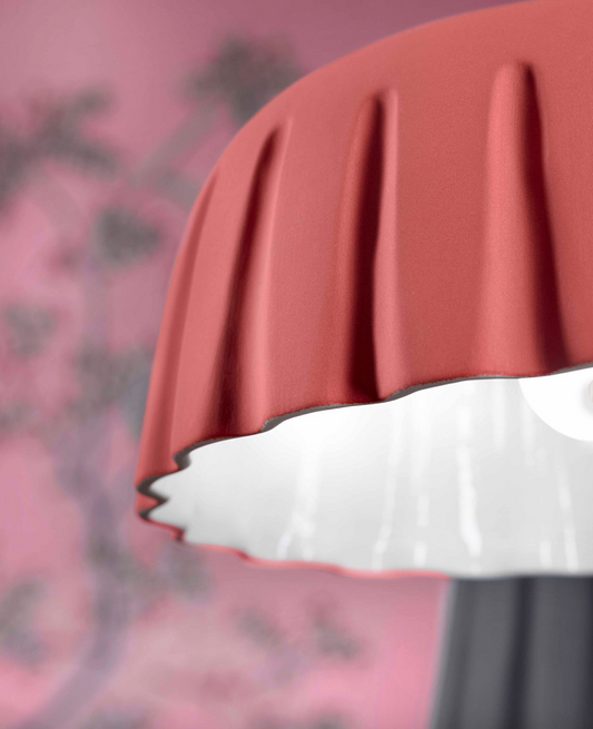 detalle lámpara Madame Gres C2570 en Rosa Coral