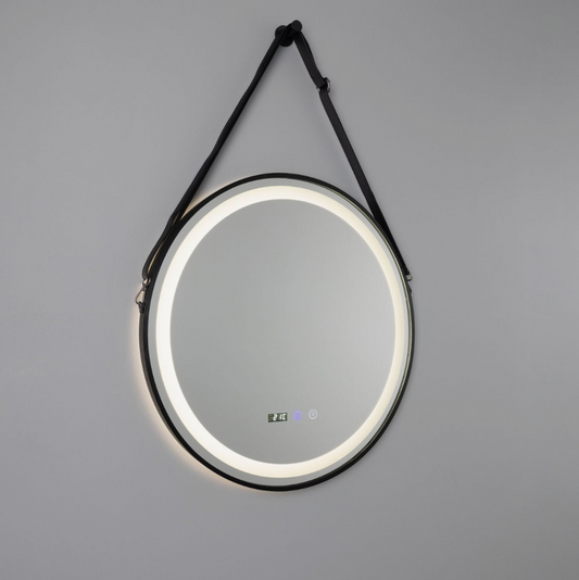 Espejo baño luz LED Sines estilo Vintage