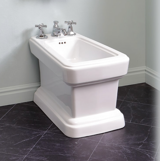 Bidet a Suelo So Fifties | Cerámica Vintage Años 50, Base Pedestal | Retrotimes