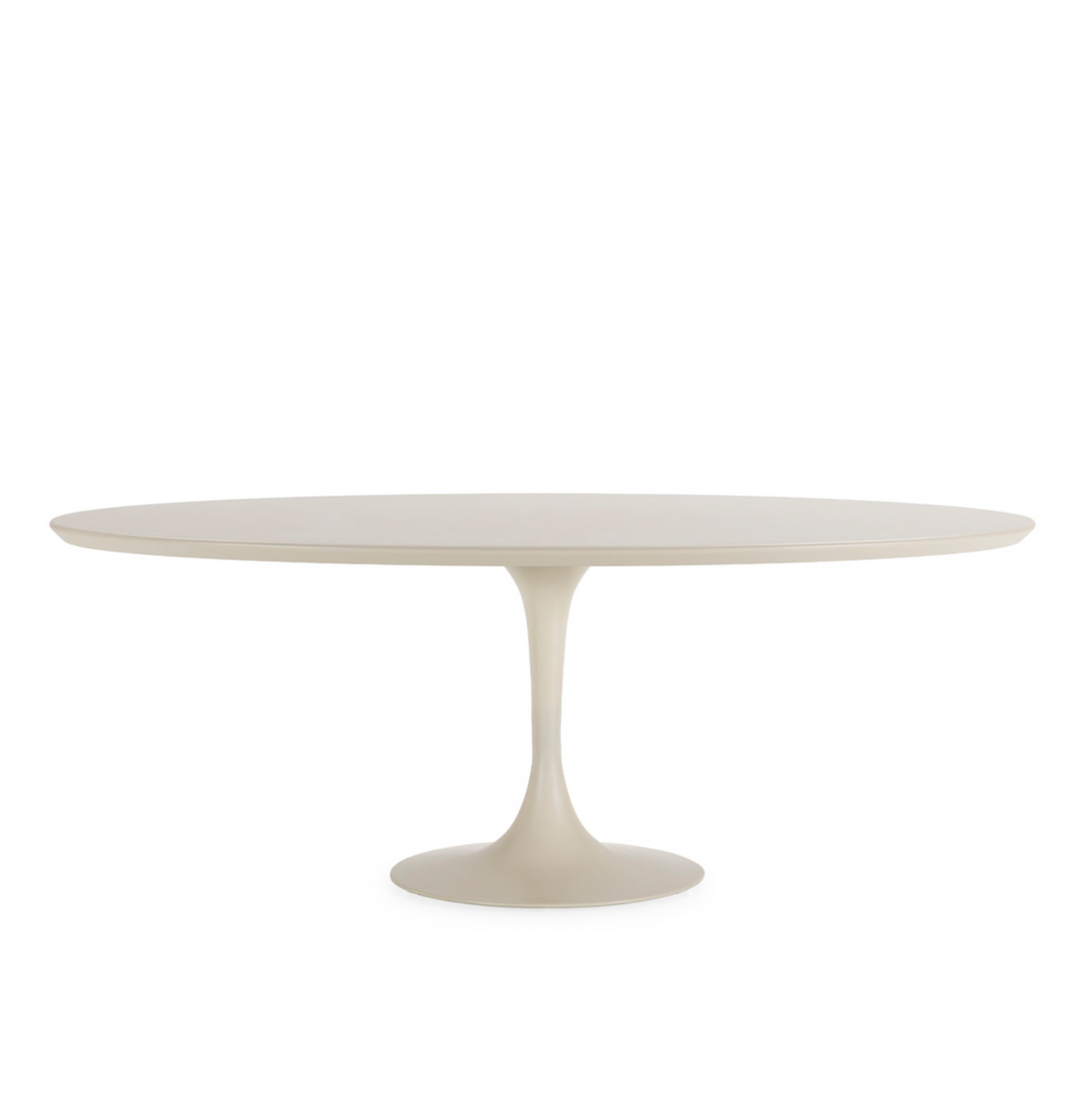 Mesa comedor tulip Thai Natura vista lateral