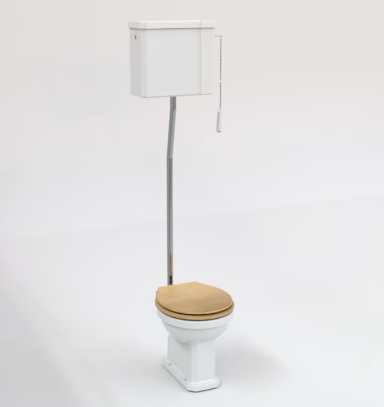 WC céramique réservoir encastré ou haut Neoclassic | Valadares | Retrotimes