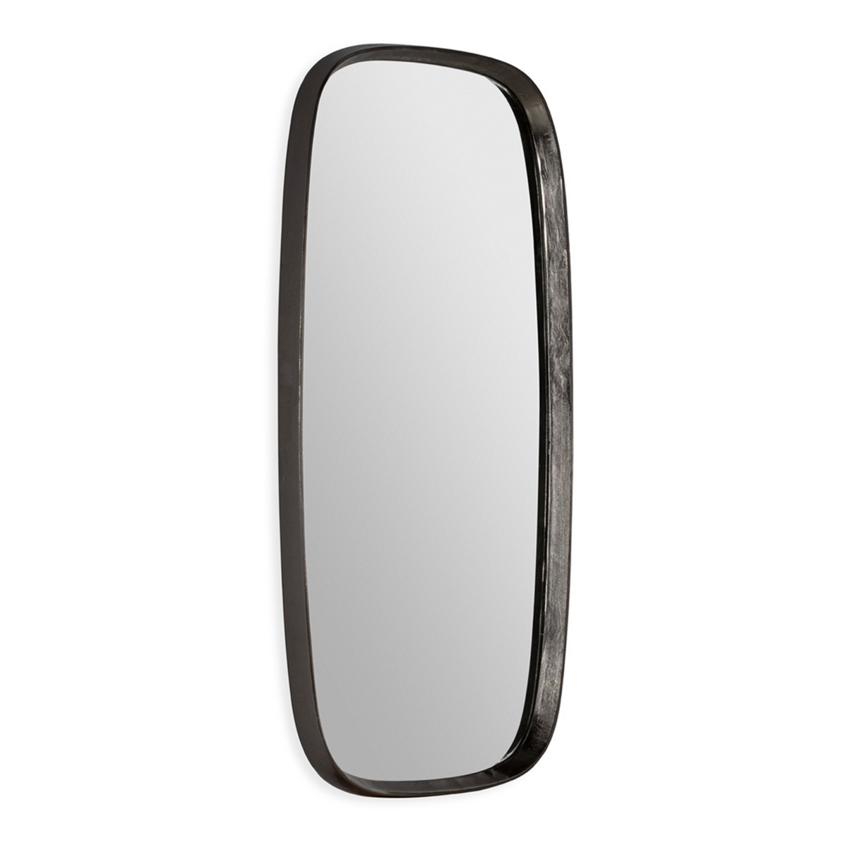 Espejo Vintage Rectangular Negro Níquel | Marco Metal | Thai Natura
