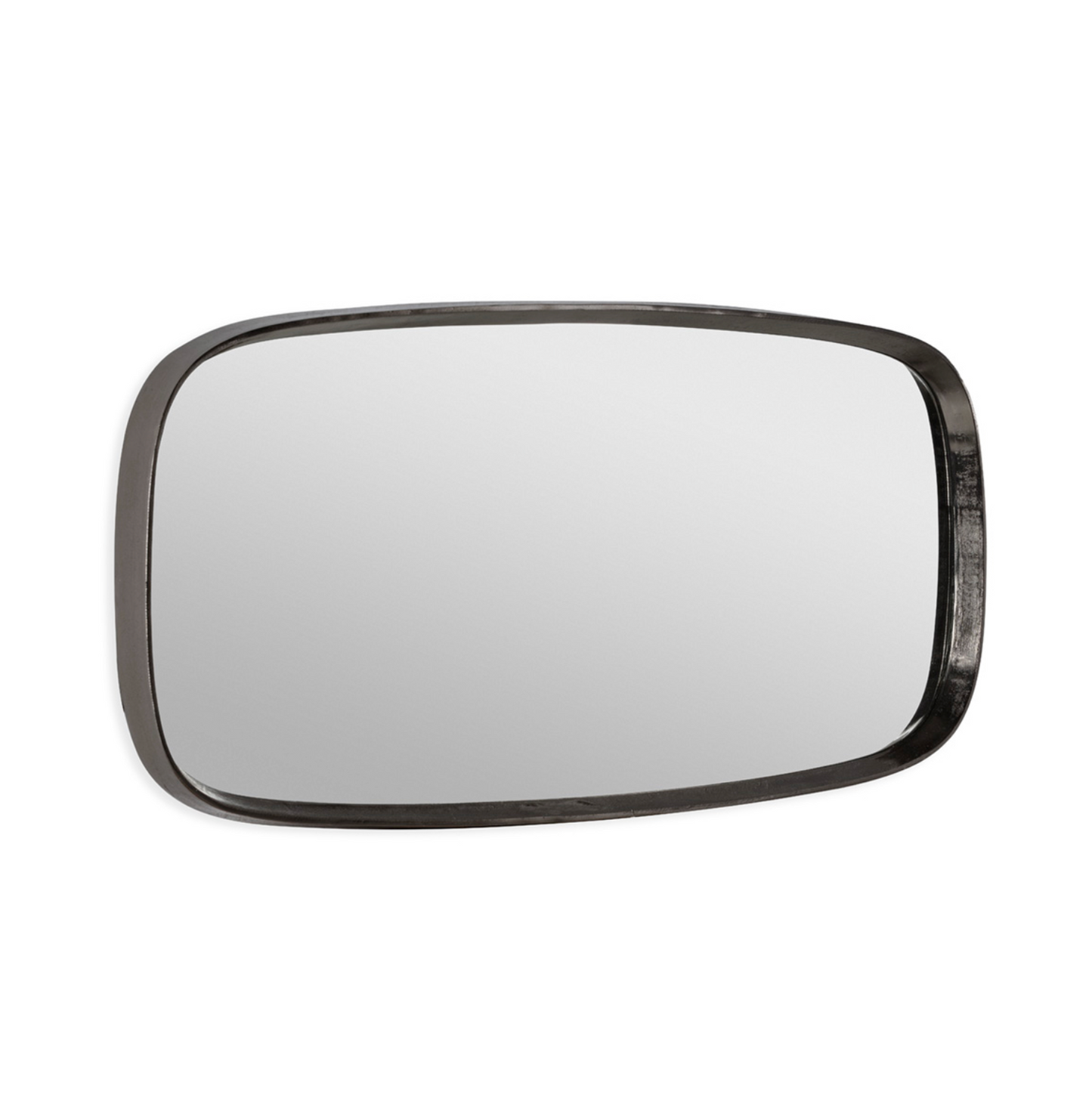 Espejo Vintage Rectangular Negro Níquel | Marco Metal | Thai Natura