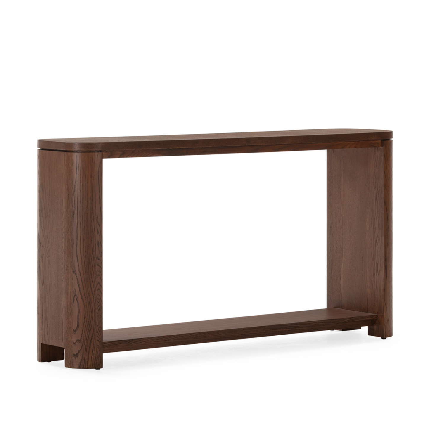 Consola Vintage Madera de Roble 152cm | Marrón Oscuro
