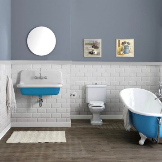 ambientación lavabo true colors color exterior azzurro