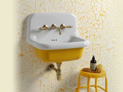 imagen sifón lavabos True Colors oro