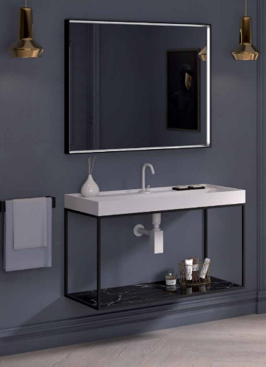 mueble de baño estilo industrial madero Atelier