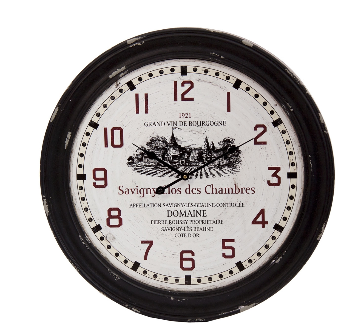 imagen reloj pared madera estilo Vintage