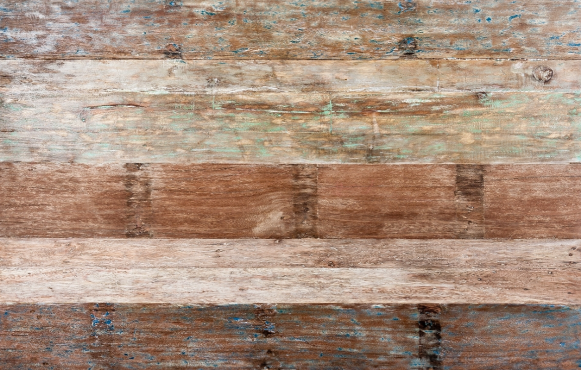 Cabezal de cama de  madera Aus de Lastdeco estilo vintage