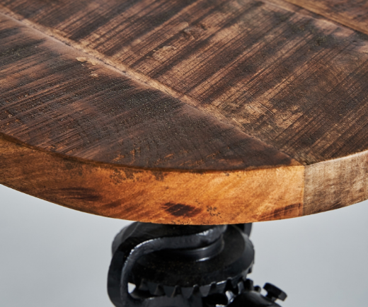 detalle asiento madera taburete Searcy