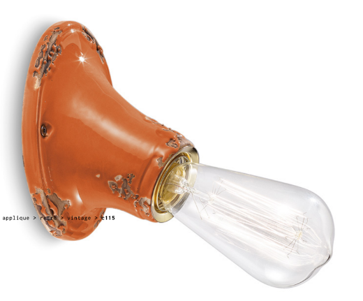 imagen aplique Vintage naranja