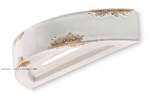 imagen aplique Vintage C603 blanco