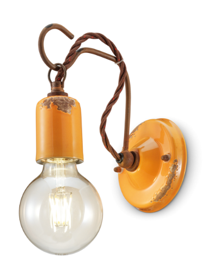 imagen aplique pared Vintage C665 amarillo