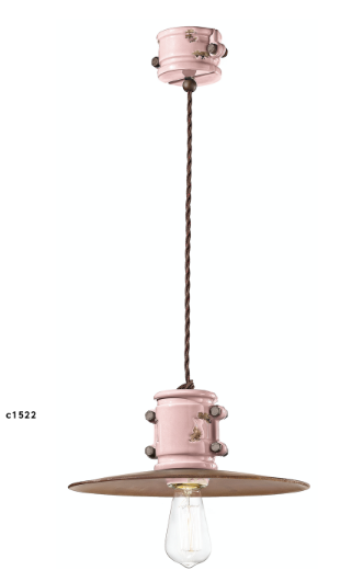 imagen lámpara colgante Urban C1522 rosa