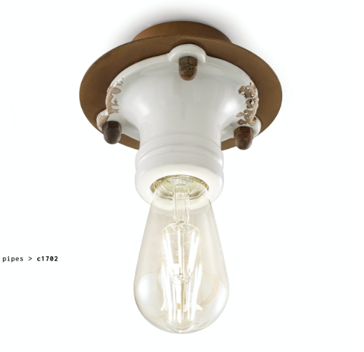 imagen lámpara Pipes C1702 blanco