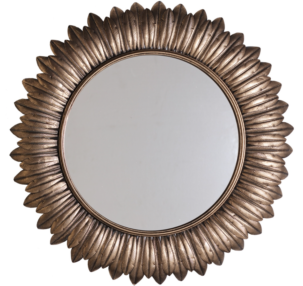 Espejo redondo de Hierro modelo Bream de Lastdeco estilo Art Decó