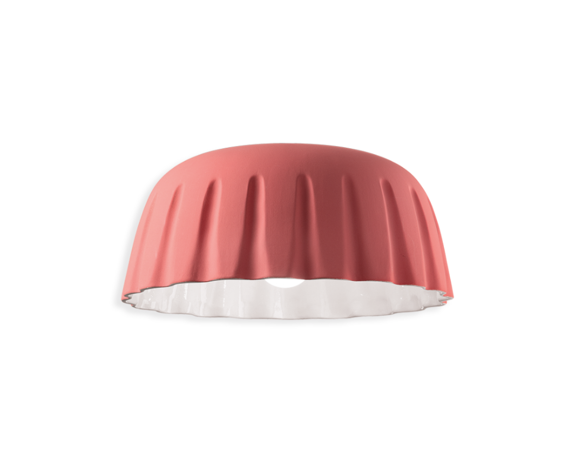 imagen lámpara Madame gres c2572 rosa coral