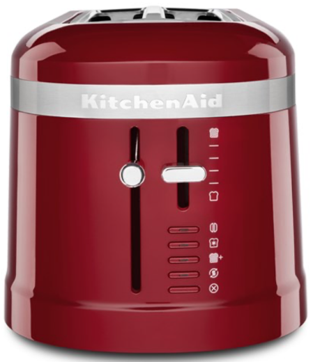 detalle  tostadora Kitchen Aid Retro rojo