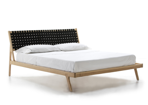 imagen cama madera estilo Vintage 180cm