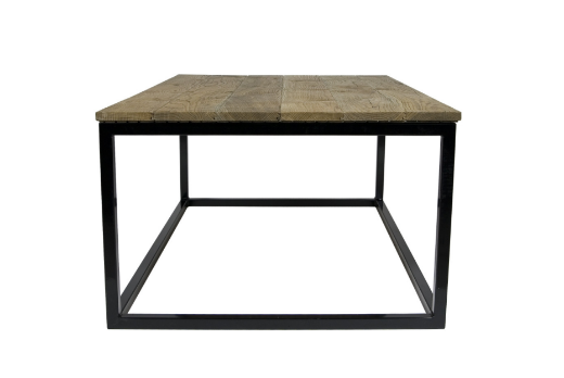vista mesa auxiliar madera y hierro de Gie El