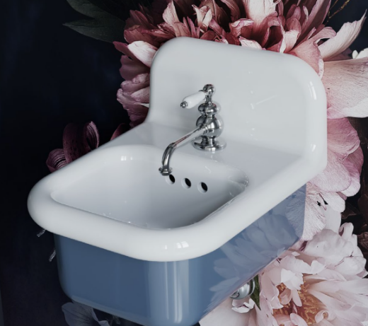 ambientación baño con grifería lavabo RL1024