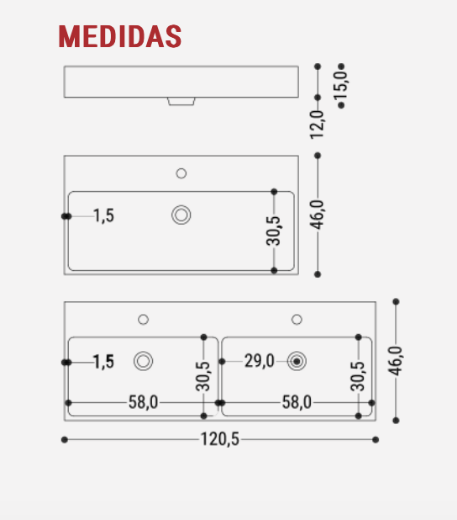 medidas encimera compacloud