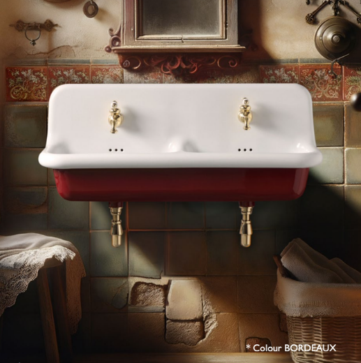 imagen lavabo True Colors extragrande en Burdeos