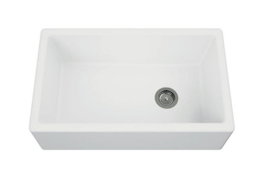 imagen fregadero granito Philippe Luisigranit en blanco