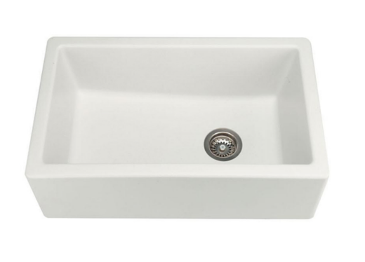 imagen fregadero granito Philippe Luisigranit II en blanco