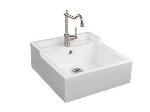 imagen fregadero cocina Françios III Luisiceram estilo vintage (grifo no incluido)