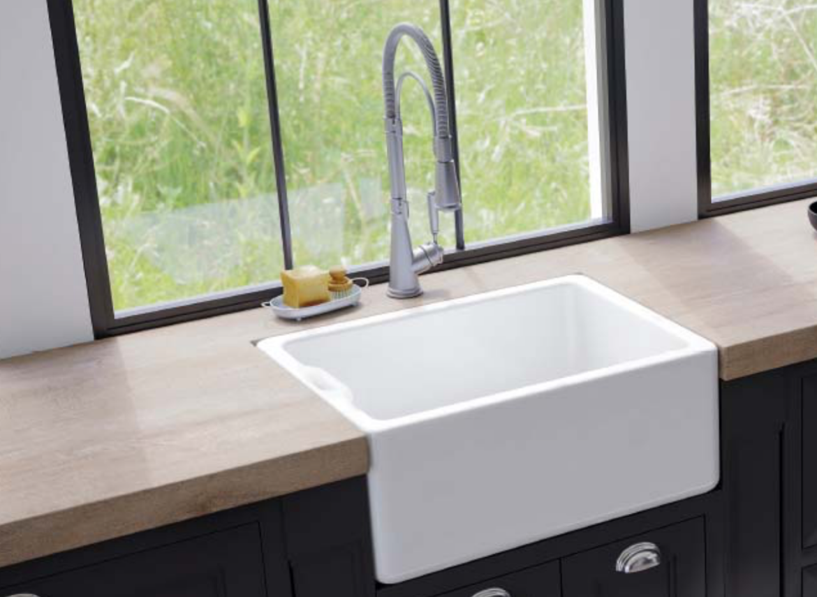 imagen fregadero cocina cerámica Clovis Luisiceram estilo Vintage