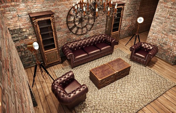 Materiales más usados en muebles vintage