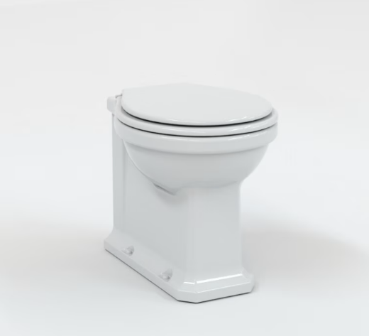 imagen inodoro btw Neoclasic con tapa blanca