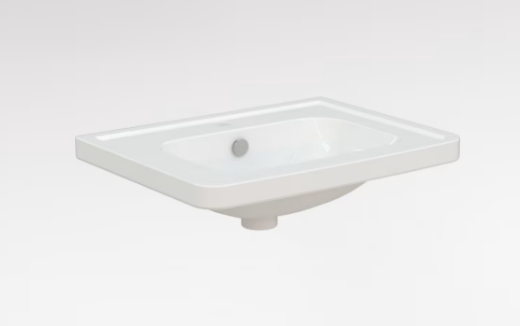imagen lavabo rectangular empotrado Neoclassic 