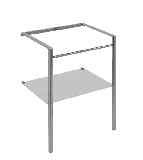 imagen base metalica para lavabo rectangular empotrado Neoclassic 
