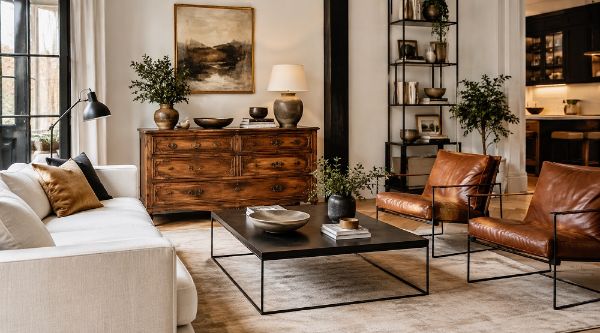 Cómo combinar muebles antiguos y modernos sin romper la armonía